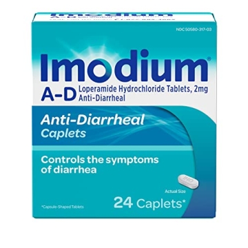 Imodium A-D Caplets Fast Diarrhea Relief 24 ct