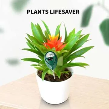 IUSEIT Soil Moisture Meter,Soil Hygrometer for Plants, Soil Water Gauge Meter Indoor Outdoor, Soil Moisture Sensor for Garden, Lawn, Farm Plants Care(Green)