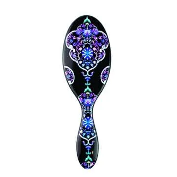 Wet Brush Night Floral, Purple