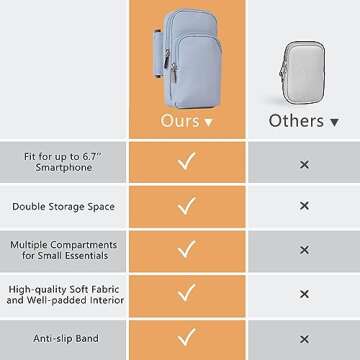 SUITMAT Water Bottle Pouch for Stanley Quencher H2.0 FlowState Tumbler, Large Pouch Bag for Stanley Cup Accessories, Cup Backpack with Multiple Pockets for Phone, Cards, Keys (Bag Only)