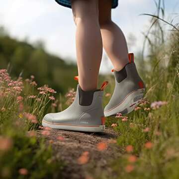 Shop HISEA Women's Waterproof Ankle Rain Boots - Comfort & Style