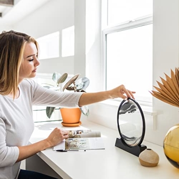 A Mindful Office Moving Sand Art Decor for Relaxation