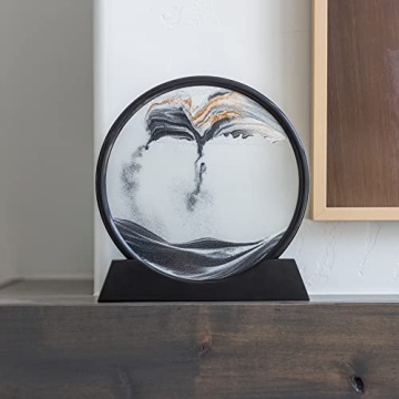 A Mindful Office Moving Sand Art Decor for Relaxation