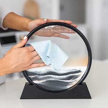 A Mindful Office Moving Sand Art Decor for Relaxation