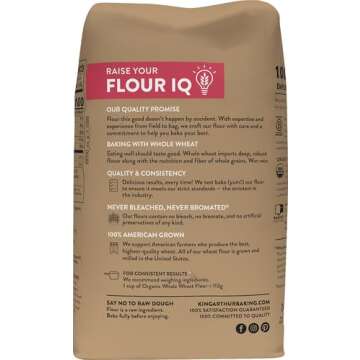 King Arthur Flour, Whole Wheat Flour, 2 lb