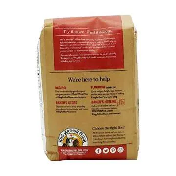 Premium King Arthur Whole Wheat Flour, 2 lb  for Baking