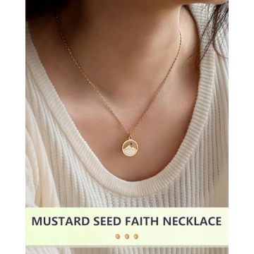 Mustard Seed Necklace - Perfect Gift for Teen Girls