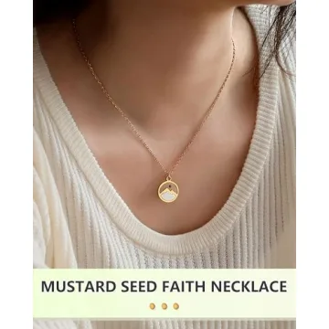 Mustard Seed Necklace - Perfect Gift for Teen Girls