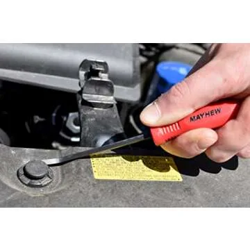 Mayhew Tools 31092 Mini Pry Bar, 2-Piece Set, Red