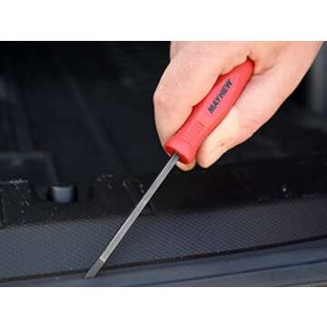 Mayhew Tools 31092 Mini Pry Bar, 2-Piece Set, Red