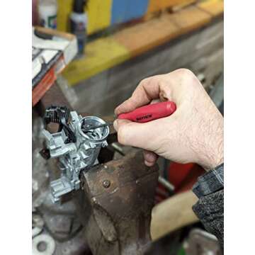 Mayhew Tools 31092 Mini Pry Bar, 2-Piece Set, Red