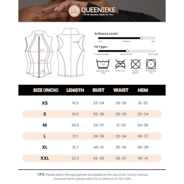 QUEENIEKE Women's Sleeveless Crop Shirt for All Activities