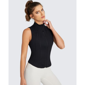 QUEENIEKE Women's Sleeveless Crop Shirt for All Activities