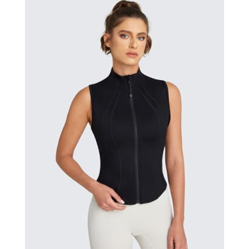 QUEENIEKE Women's Sleeveless Crop Shirt for All Activities