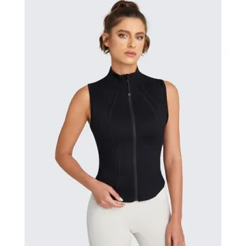 QUEENIEKE Women's Sleeveless Crop Shirt for All Activities