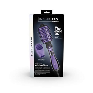 INFINITIPRO BY CONAIR Knot Dr. All-in-One Dryer Brush