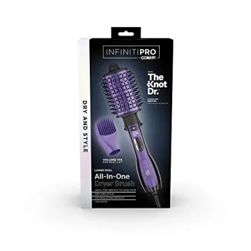 INFINITIPRO BY CONAIR Knot Dr. All-in-One Dryer Brush