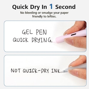 Smooth Gradient Gel Ink Pens for Writing and Note Taking