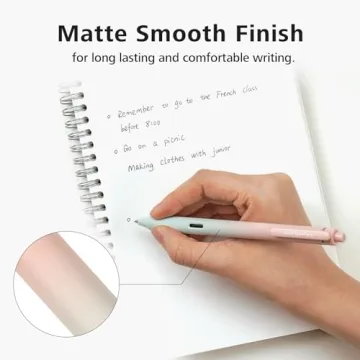 Smooth Gradient Gel Ink Pens for Writing and Note Taking