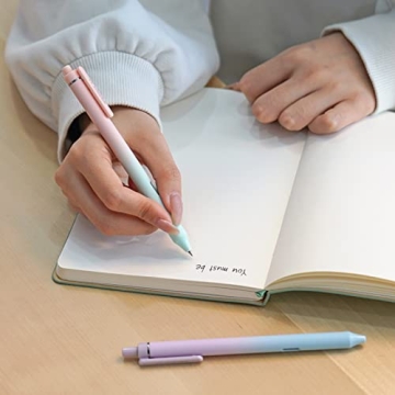 Smooth Gradient Gel Ink Pens for Writing and Note Taking