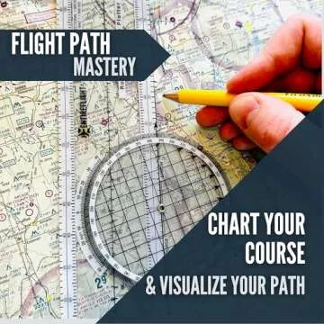 EntireFlight - E6B Flight Computer, Aviation Plotter, & Manual Box Set - Essential Pilot Accessories And Aviation Tools For Your Flight Bag - Use With IFR VFR Sectional Charts - Premium Aviation Tools