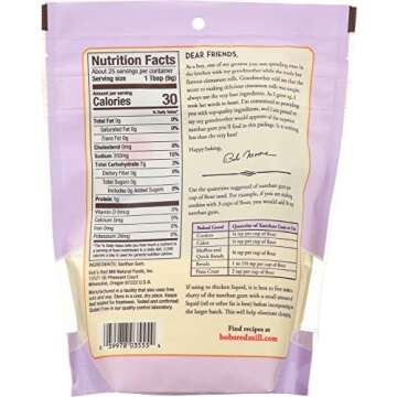 StarSun Depot Bobs Red Mill Xanthan Gum (1 Item only)