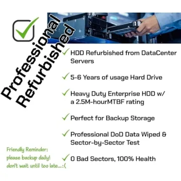 14TB WD DC HC520 Hard Drive - 7200RPM, Renewed