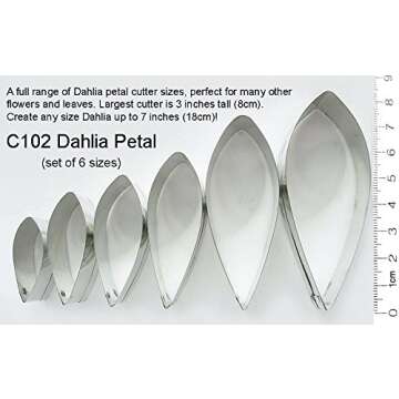 Dahlia Petal Cutter Set by WSA