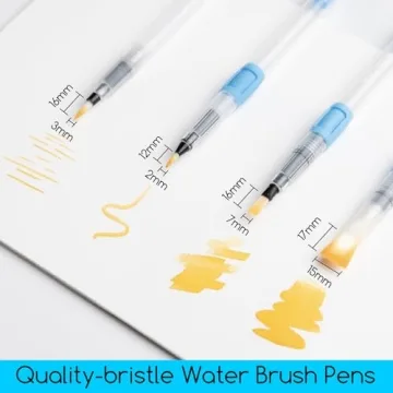 MEEDEN Travel Watercolor Paint Set for Artists on the Go