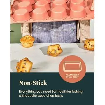 Caraway Nonstick Ceramic Bakeware Set for Effortless Baking