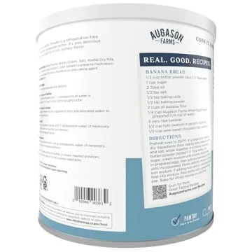 Augason Farms Butter Powder - 2 lbs No. 10 Can