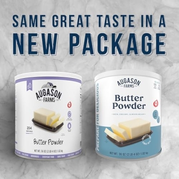 Augason Farms Butter Powder - 2 lbs No. 10 Can