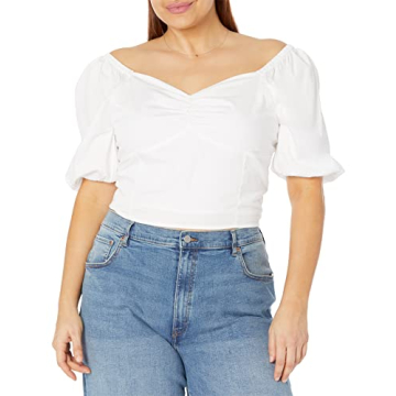 The Drop Women's Annie Smocked Top: Sweetheart & Stylish