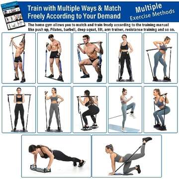 Portable Home Gym for Complete Workouts Anytime Anywhere