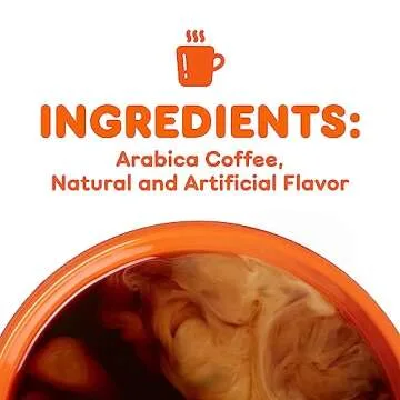 Dunkin' French Vanilla Flavored Ground Coffee, 12 Ounce (Pack of 1)