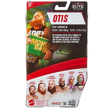 Mattel WWE Otis Elite Collection Action Figure - Iconic and Playable