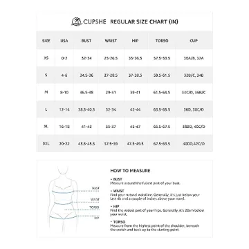 CUPSHE Deep V Neck Floral One Piece Swimsuit