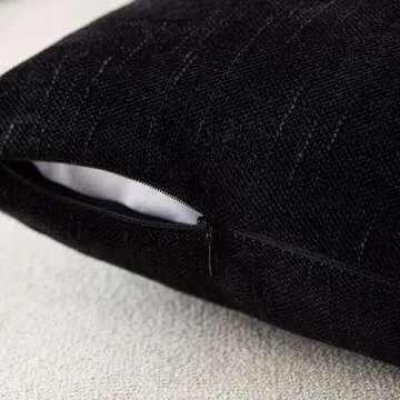 Foindtower Soft Textured Pillow Covers for Cozy Living