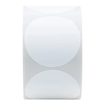 Hybsk White Color Coding Dot Labels Adhesive for Easy Labeling