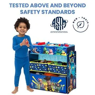 Disney Toy Story 4 6 Bin Toy Organizer - Fun Storage Solution