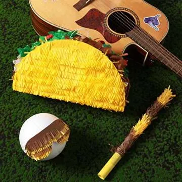 Sratte Taco Piñata Set for Mexican Themed Parties