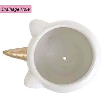 Cute Unicorn Planter for Succulents - Perfect Gift Idea