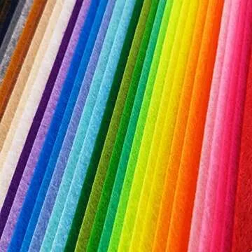ZGXY Felt Sheets 40 Pcs - Colorful DIY Craft Fabric