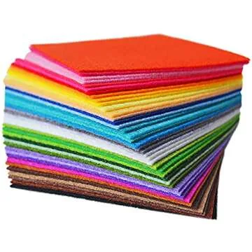 ZGXY Felt Sheets 40 Pcs - Colorful DIY Craft Fabric