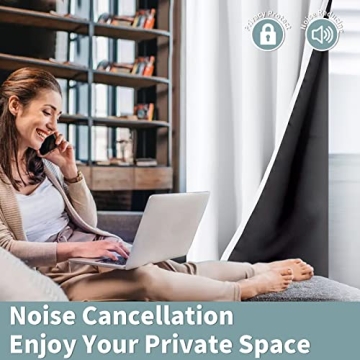 BGment Thermal Insulated 100% Blackout Curtains for Bedroom