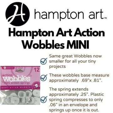 Hampton Art Action Wobbles Mini - Fun for Card Making!