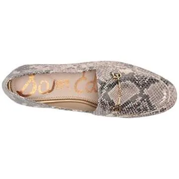 Sam Edelman Women's Loraine Loafer Flat, Sesame, 7.5