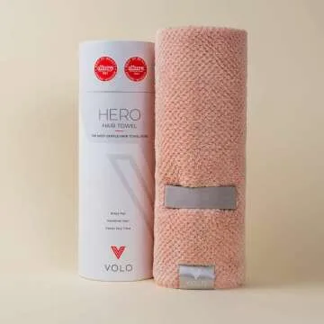 VOLO Hero Nanoweave Hair Towel for Quick Drying