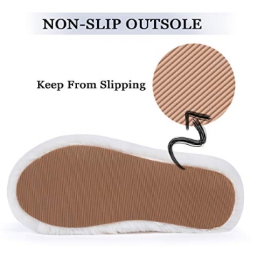 DL Fluffy Women's Crossband Plush Slippers for Comfort and Style