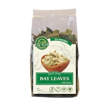 Eat Well Bulk Dried Bay Leaves 6 oz - Premium Quality